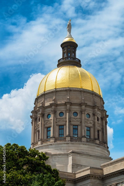 Obraz Gold dome of Georgia Capitol in Atlanta