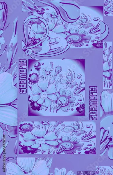 Fototapeta background with a rose