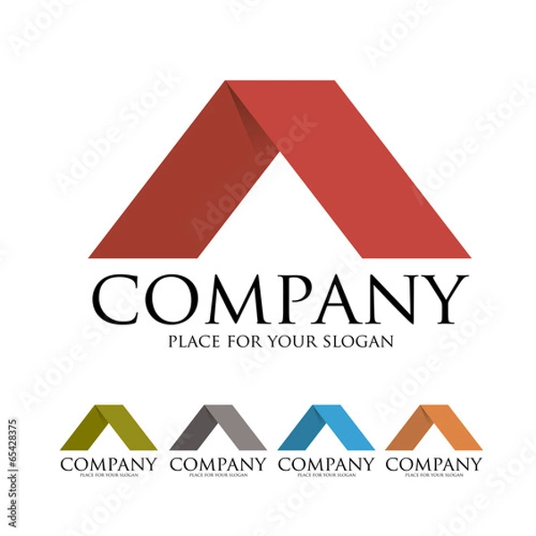 Obraz 3d Logo Immobilien