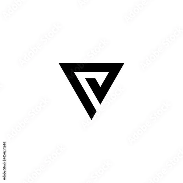 Obraz P TRIANGLE LOGO