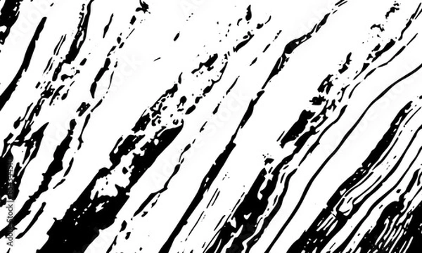 Fototapeta Grunge texture, stripes, cracks, drips, veins, structure, stripes. Vector background