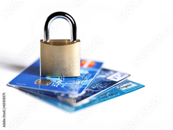 Obraz bezpieczna koncepcja płatności