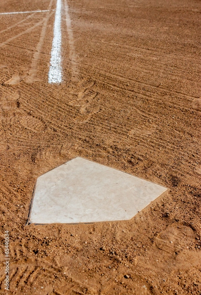 Fototapeta Home Plate