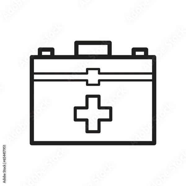 Obraz FIRST AID KIT BASIC ICON