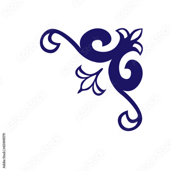 Obraz corner element vintage