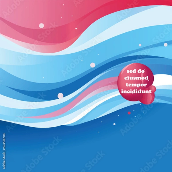 Obraz banner, template, background, party banner, party invitation