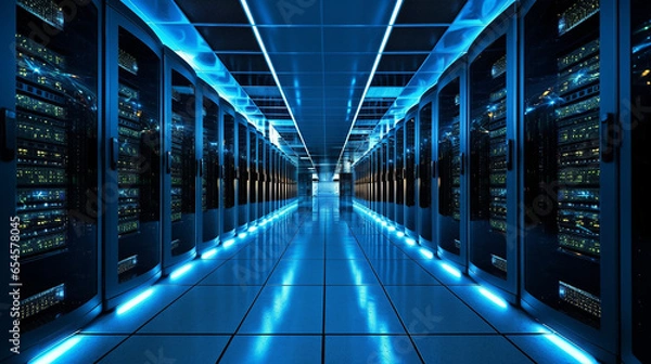 Obraz Server room interior