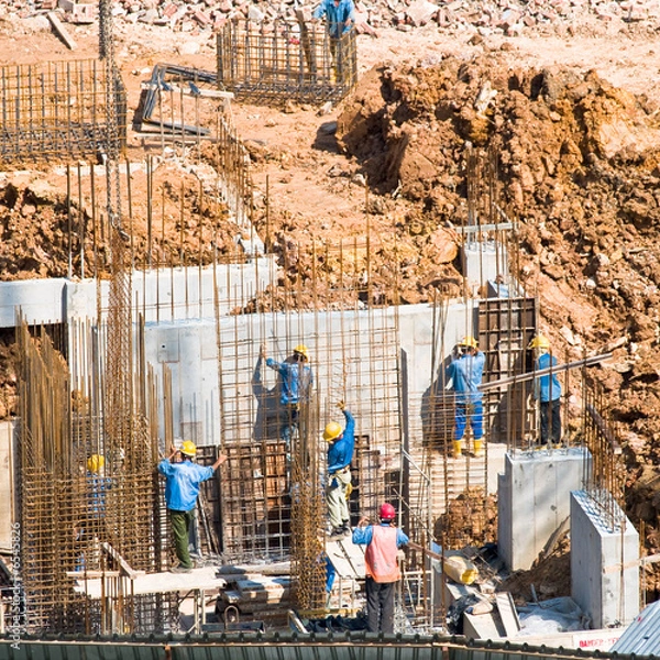 Obraz Construction Gang