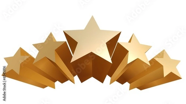 Obraz golden stars