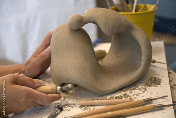 Fototapeta Creating Sculpture