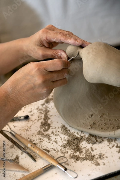 Fototapeta Creating Sculpture