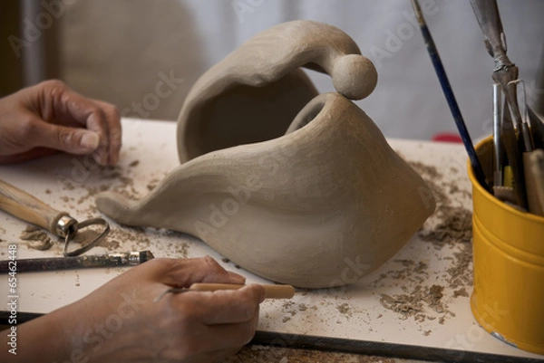 Fototapeta Creating Sculpture