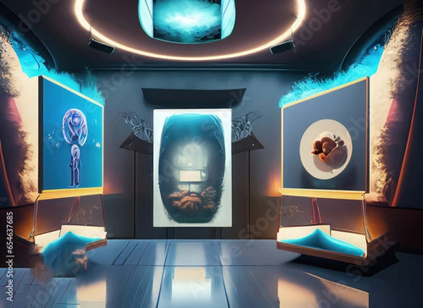 Obraz interior of a room