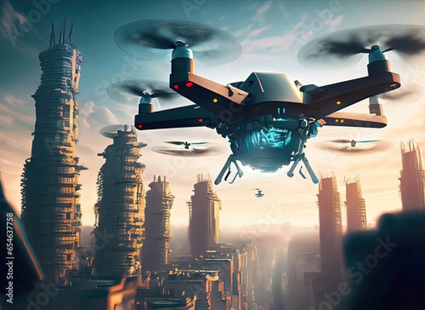 Obraz refinery at night