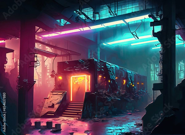 Obraz lights of realms