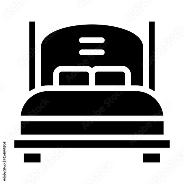 Obraz bed icon