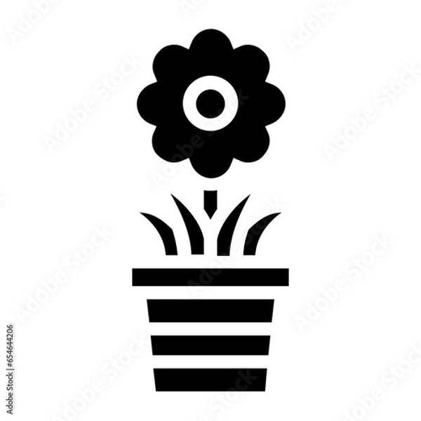 Obraz flower icon
