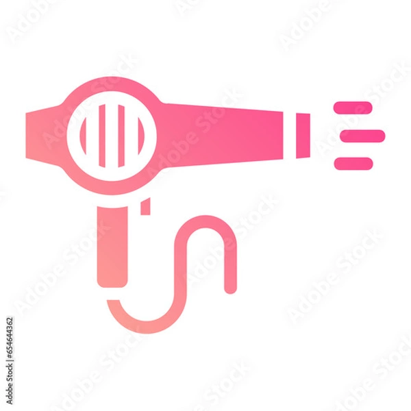 Obraz hair dryer icon