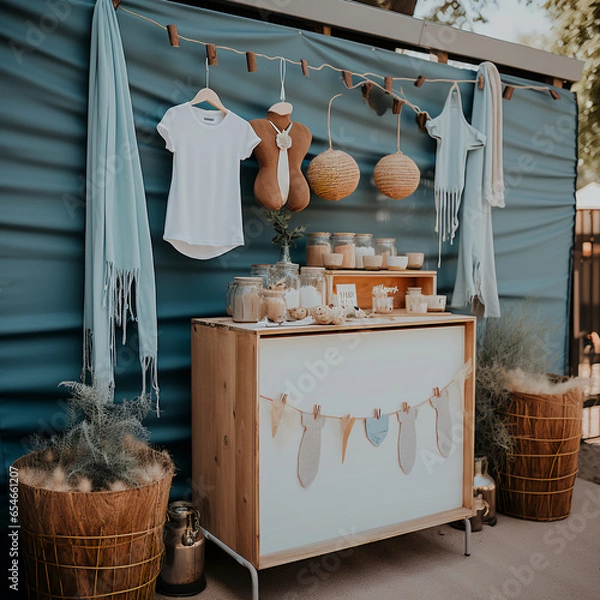 Fototapeta 小物展示