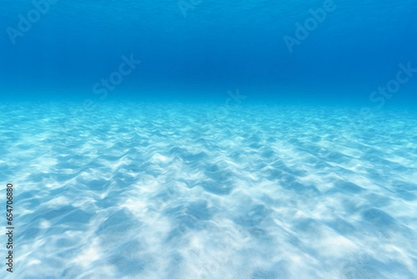 Fototapeta 水中の砂漠　underwater desert