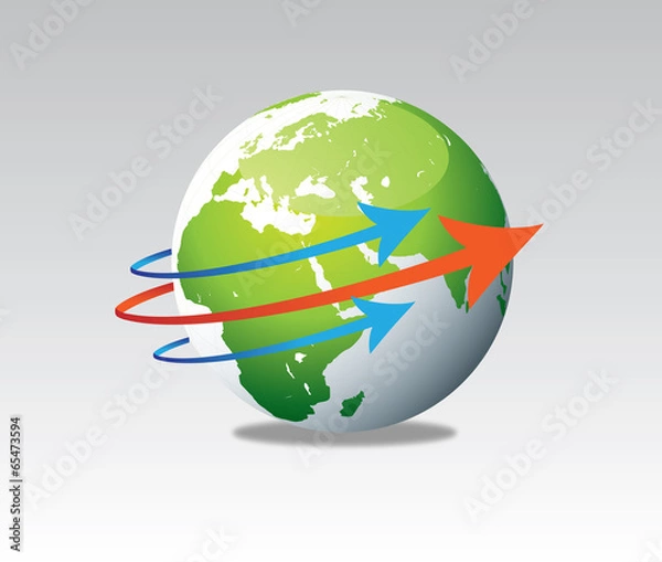 Obraz Earth Air Lines