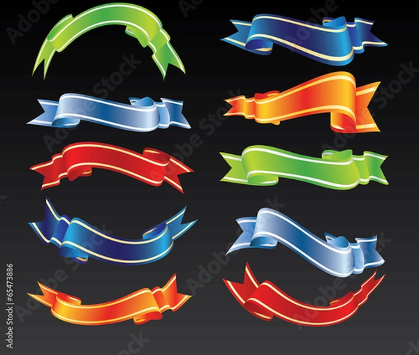 Obraz Ribbons