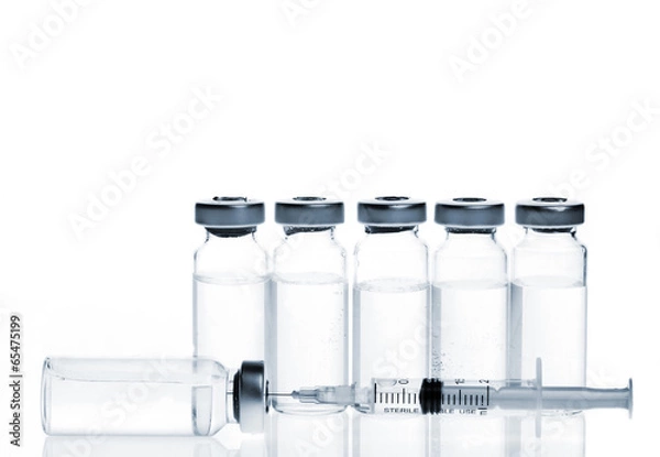 Obraz Vials and Syringe