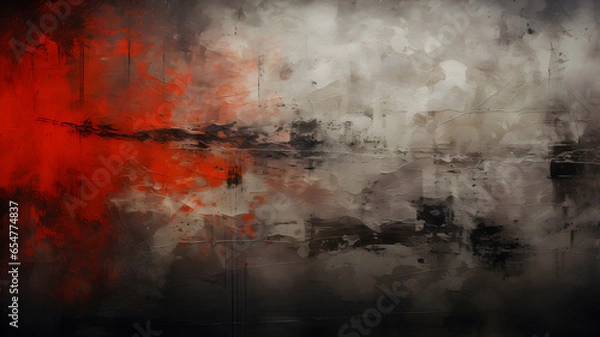 Fototapeta Mystical Gray Texture on Website Background, Illustration, generated with the help of ai	
