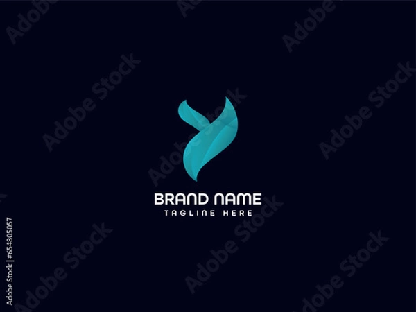 Obraz letter logo design