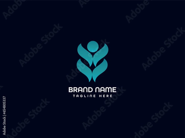 Obraz letter logo design