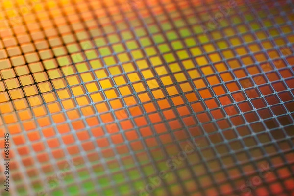 Obraz silicon ICs wafer