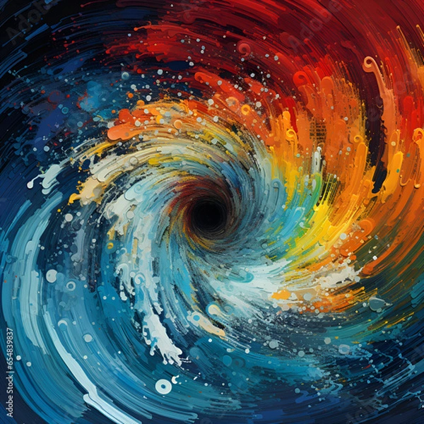 Obraz fractal background