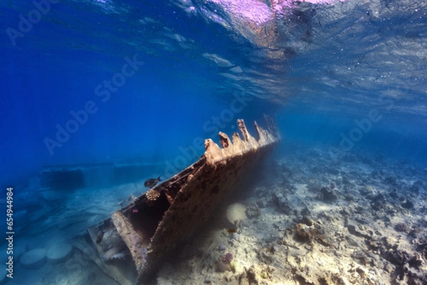 Obraz shipwreck in red sea