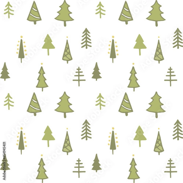 Obraz hand drawn christmas s