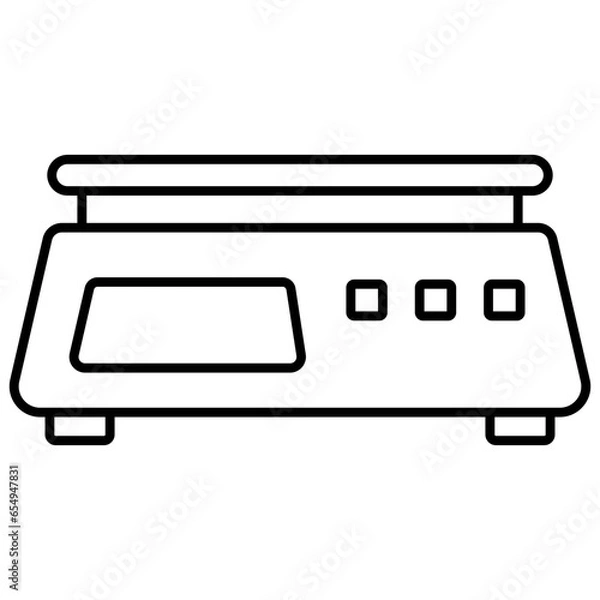 Fototapeta weight scale