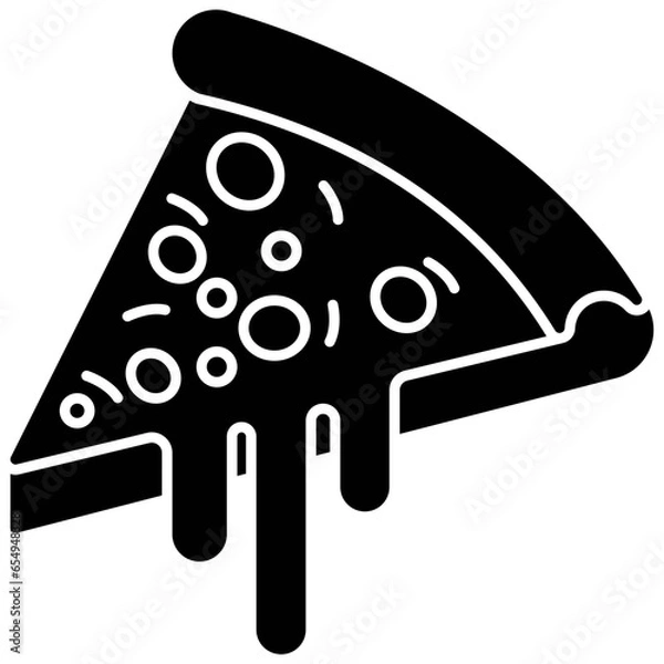 Fototapeta pizza slice