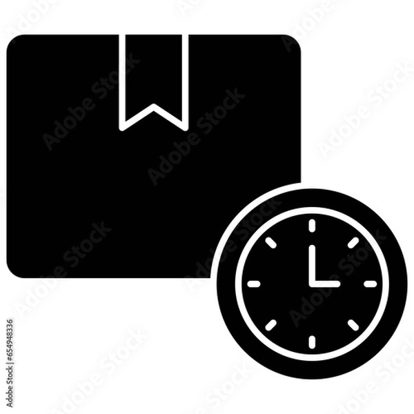 Fototapeta delivery on time