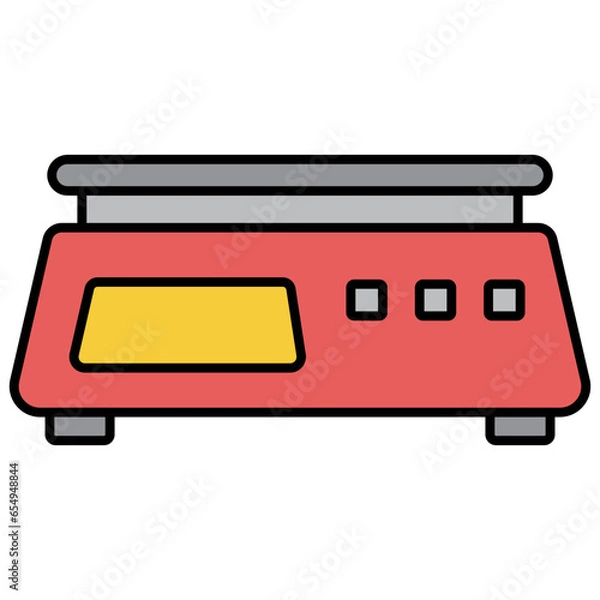 Fototapeta weight scale