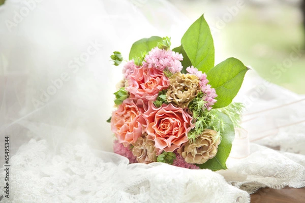 Obraz ブーケ、花のアレンジ