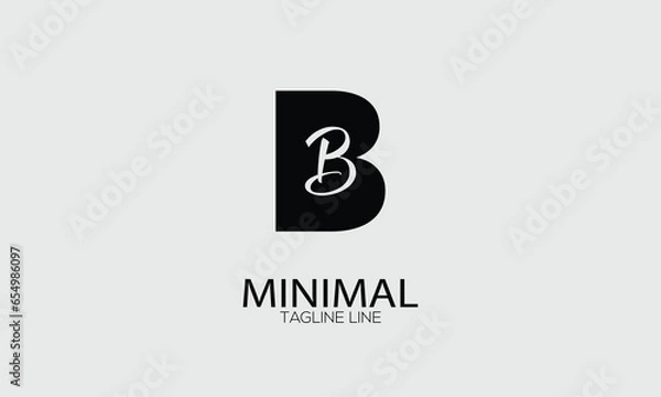 Obraz letter icon BB vector