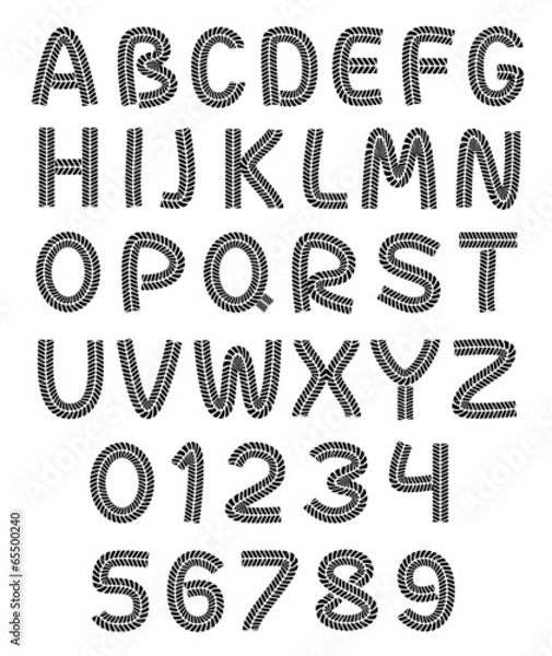 Obraz Font Automotive