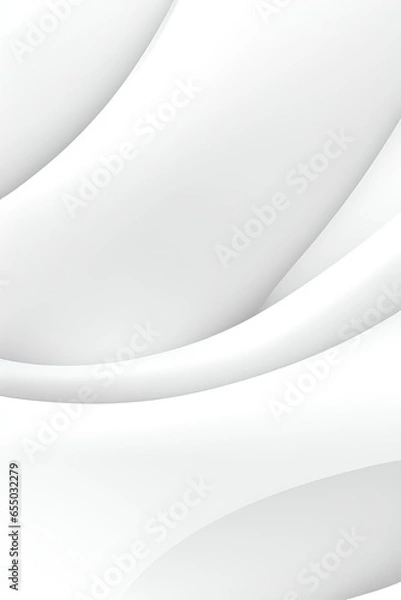 Obraz Black and white, metallic grey color tone, soft textured wavy lines blank background.