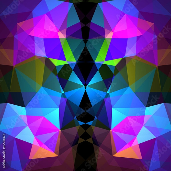 Fototapeta Abstract Geometrical Multicolored Background