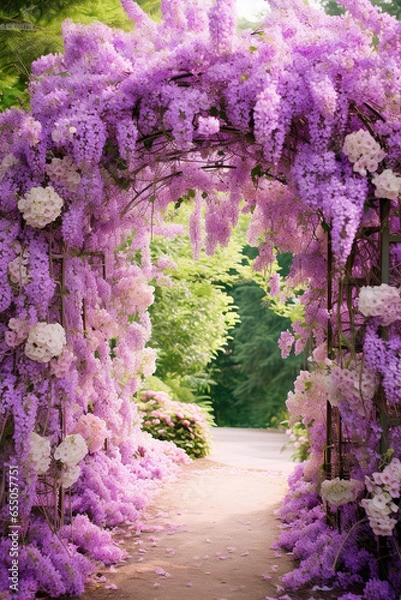 Obraz Purple Flower Arch