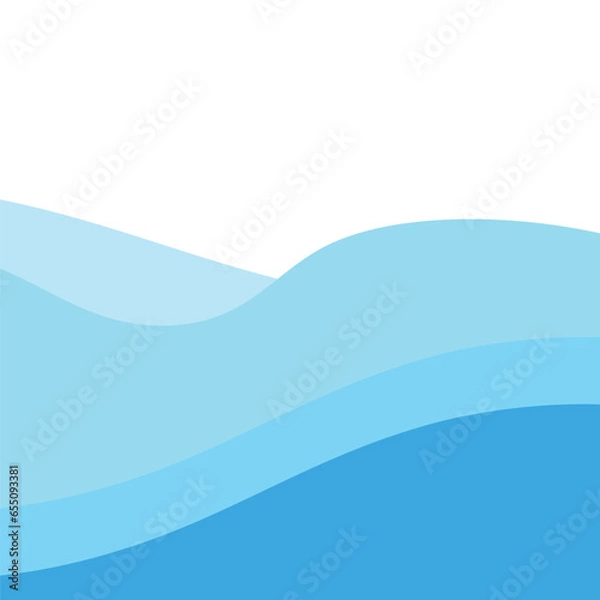 Fototapeta Abstract Water wave design background