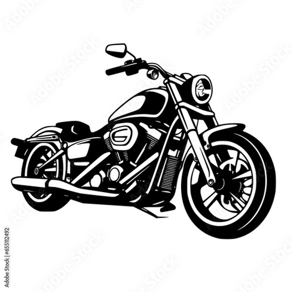 Obraz Motorcycle Vector