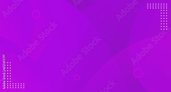 Fototapeta Abstract purple gradient vector background with dynamic curve shapes composition