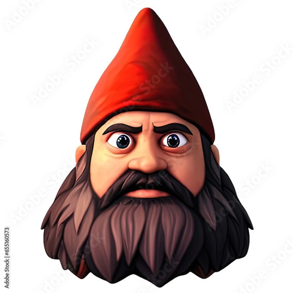 Obraz Isolated gnome artwork