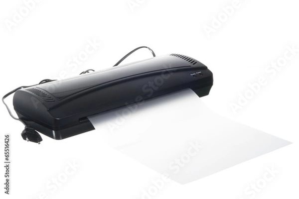 Fototapeta black laminator