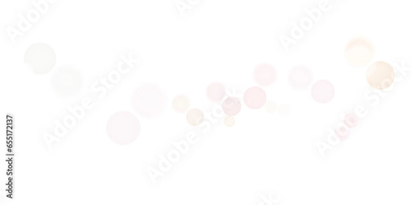 Fototapeta white sparkling flowing light effect with glitter and light bokeh